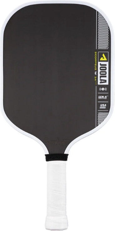 Joola Anna Bright Scorpeus Pro Iv 14mm Pickleball Paddle - Black Yellow White
