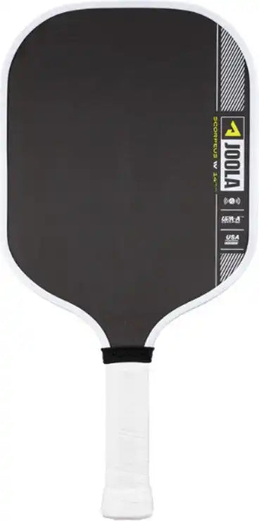 Joola Anna Bright Scorpeus Pro Iv 14mm Pickleball Paddle - Black Yellow White