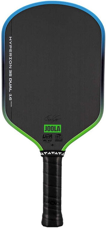 Joola Ben Johns Hyperion Pro 3s Dual 16mm Pickleball Paddle - Black Green