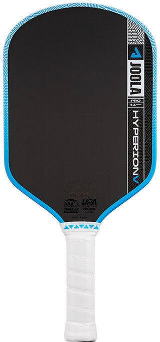 Joola Ben Johns Hyperion Pro v 14mm Pickleball Paddle - Black Blue White