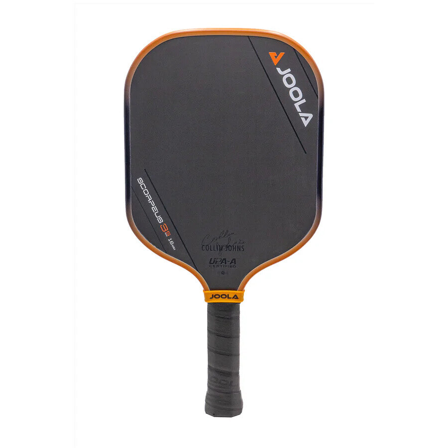 JOOLA Collin Johns Scorpeus 3S 16mm Pickleball Paddle - Orange - HIT a Double