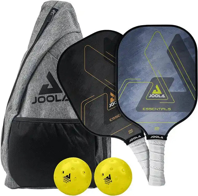 Joola Essentials Pickleball Set - Gray Black Blue