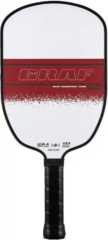 Joola Graf Champion 12mm Pickleball Paddle - White Red