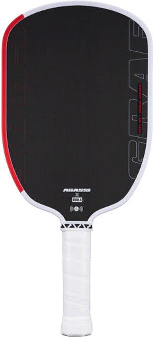 JOOLA Graf Pro 16mm Pickleball Paddle - Black White - HIT a Double