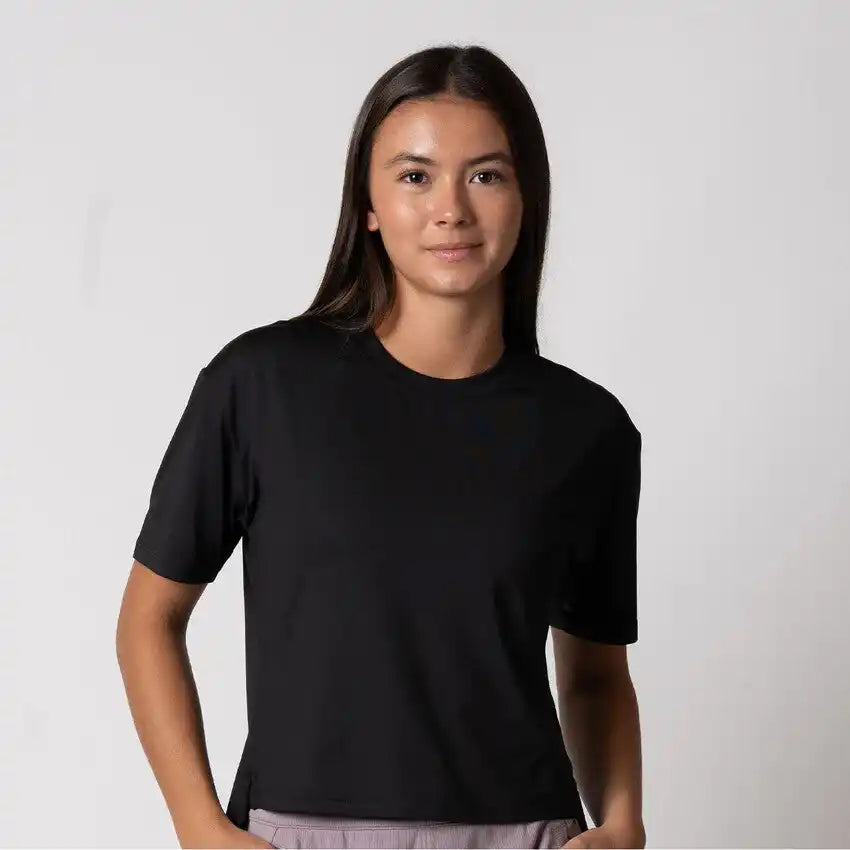 Joola Pickleball Crop Tee Women’s Black