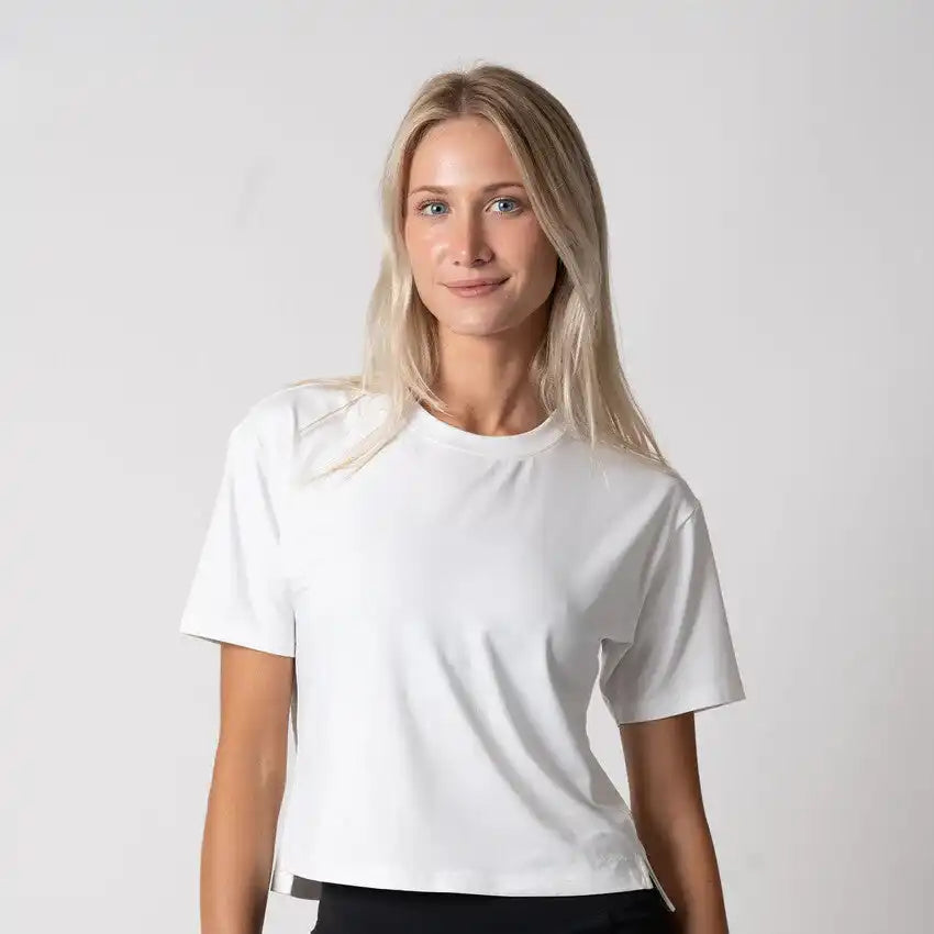 Joola Pickleball Crop Tee Women’s White