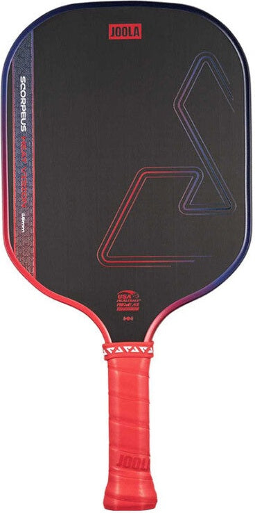 Joola Scorpeus Heat Vision 16mm Pickleball Paddle - Gradient Blaze Red