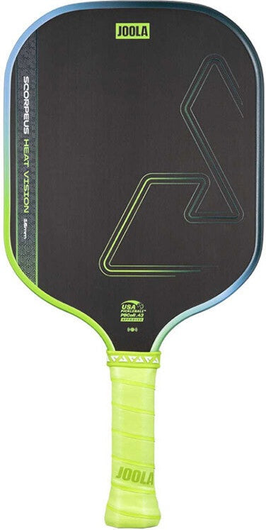 Joola Scorpeus Heat Vision 16mm Pickleball Paddle - Gradient Surge Green