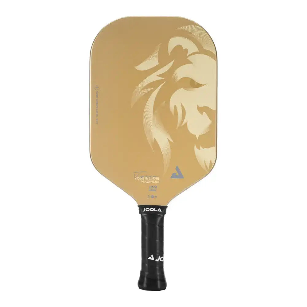 Joola Tyson Mcguffin Magnus Cas 14mm ?The Lion’ Pickleball Paddle - Gold