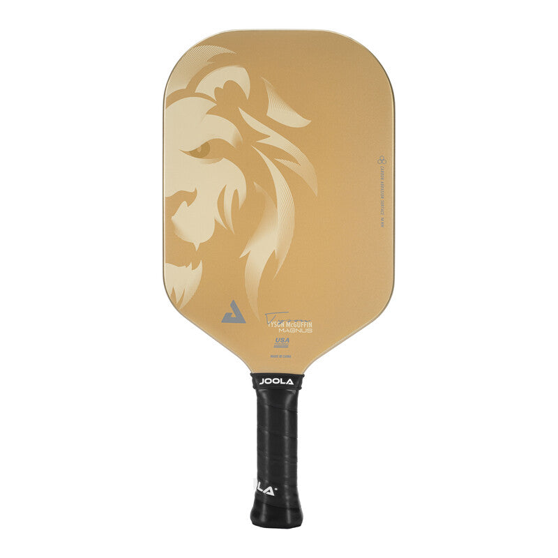 Joola Tyson Mcguffin Magnus Cas 14mm ?The Lion’ Pickleball Paddle - Gld / Os