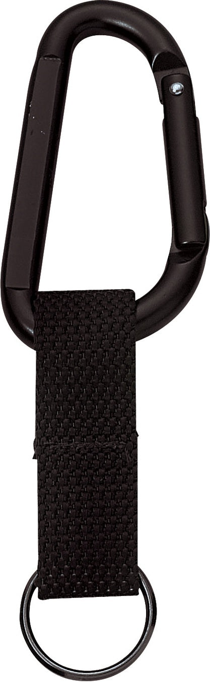 Jumbo 80mm Carabiner with Web Strap Key Ring