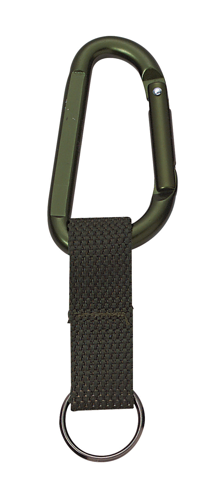 Jumbo 80mm Carabiner with Web Strap Key Ring