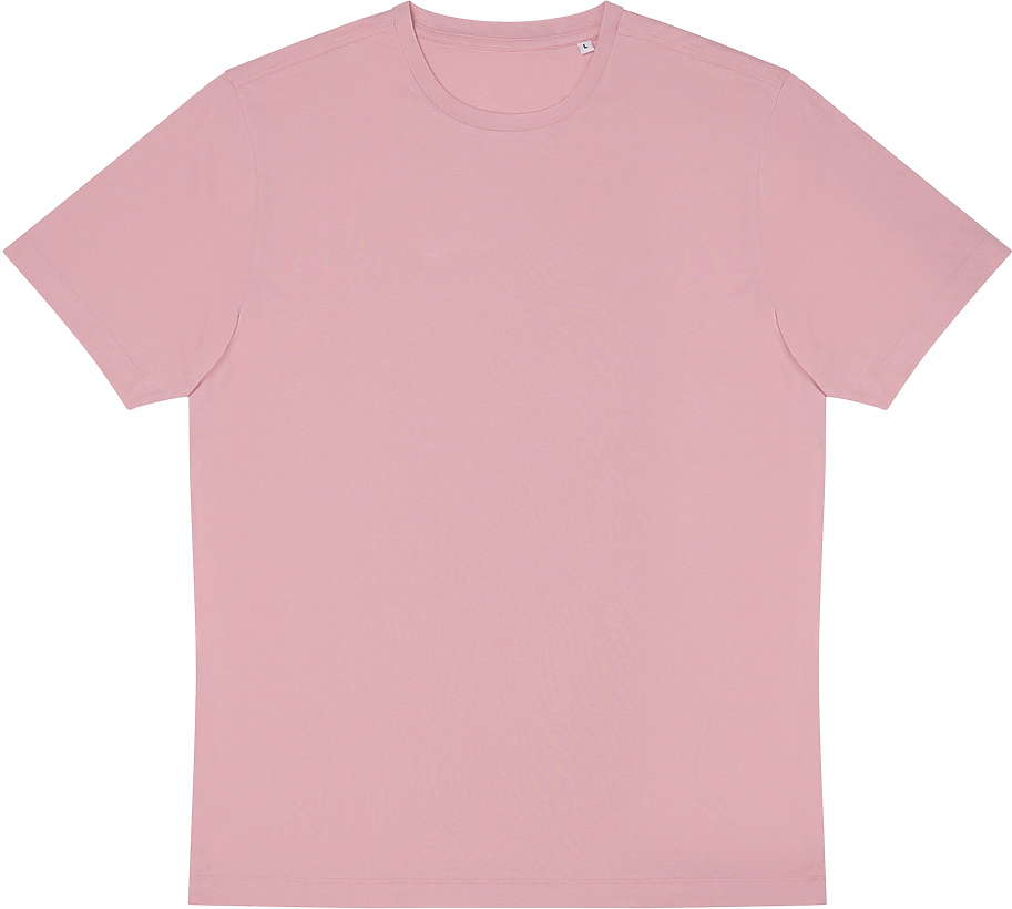 Just Cool Ata001 4.5 Oz Ringspun Tee - Baby Pink