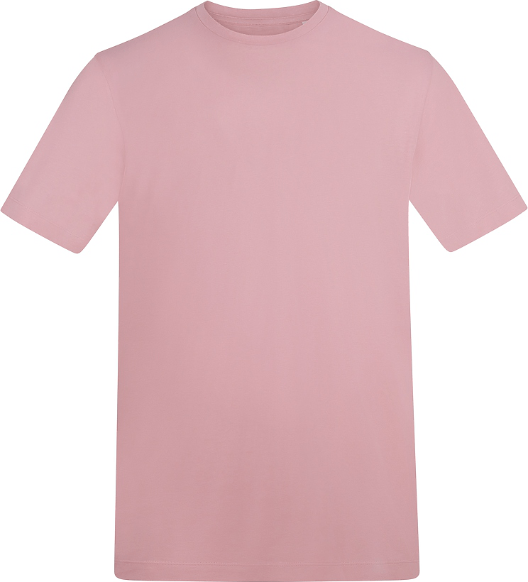 Just Cool Ata001 4.5 Oz Ringspun Tee - Baby Pink