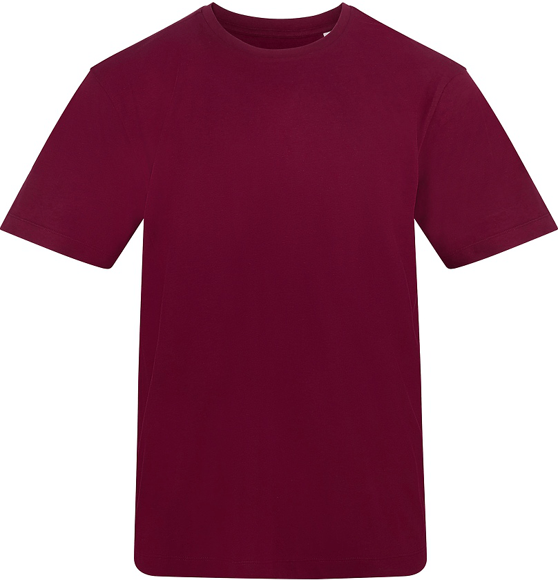Just Cool Ata001 4.5 Oz Ringspun Tee - Burgundy