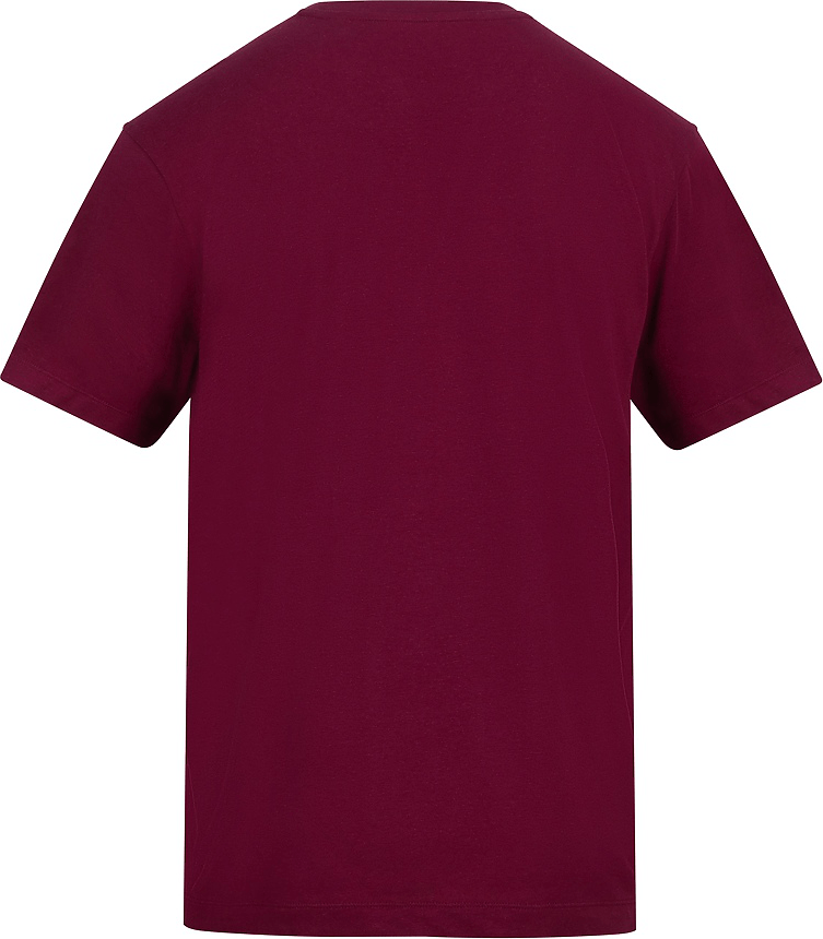 Just Cool Ata001 4.5 Oz Ringspun Tee - Burgundy