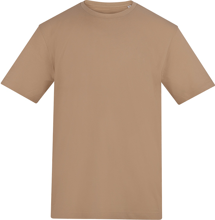 Just Cool Ata001 4.5 Oz Ringspun Tee - Desert Sand