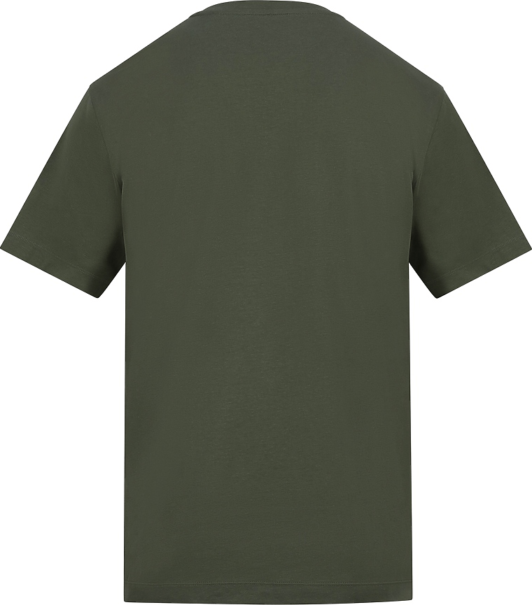 Just Cool Ata001 4.5 Oz Ringspun Tee - Earthy Green