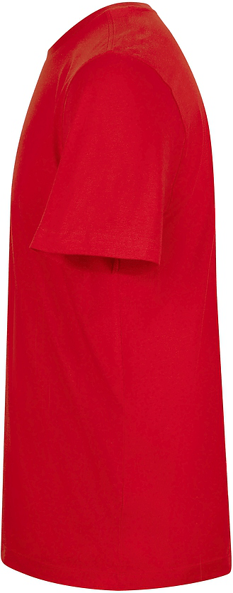 Just Cool Ata001 4.5 Oz Ringspun Tee - Fire Red