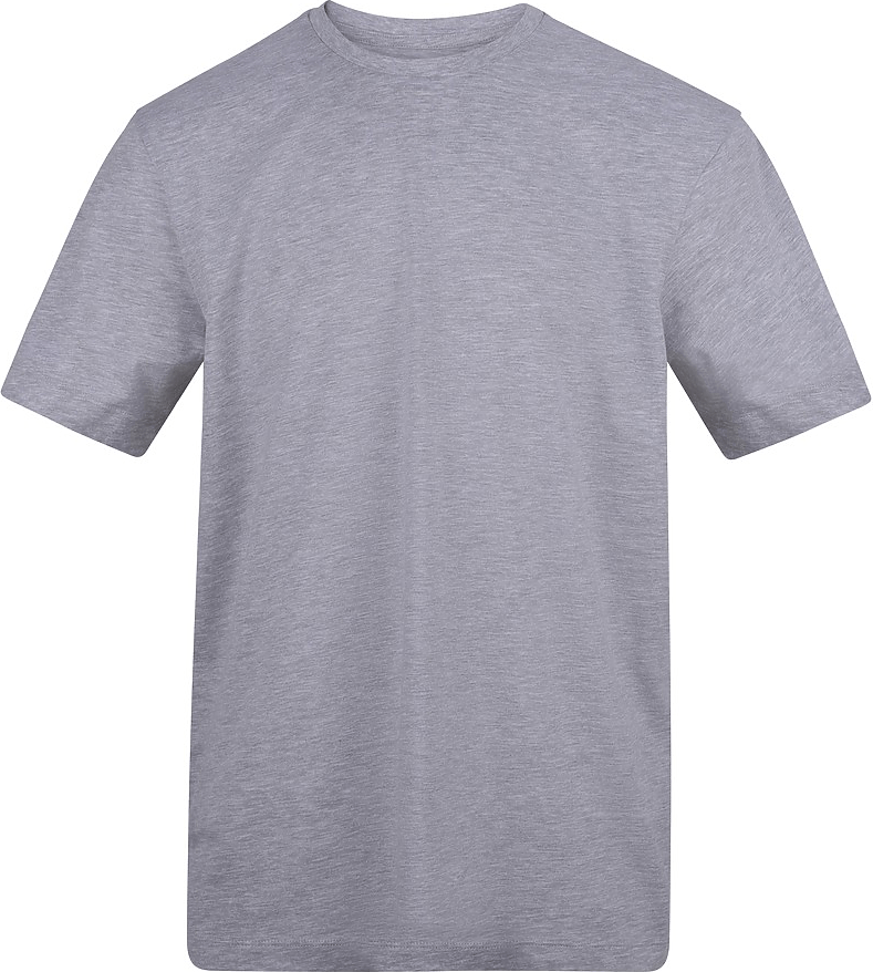 Just Cool Ata001 4.5 Oz Ringspun Tee - Heather Grey