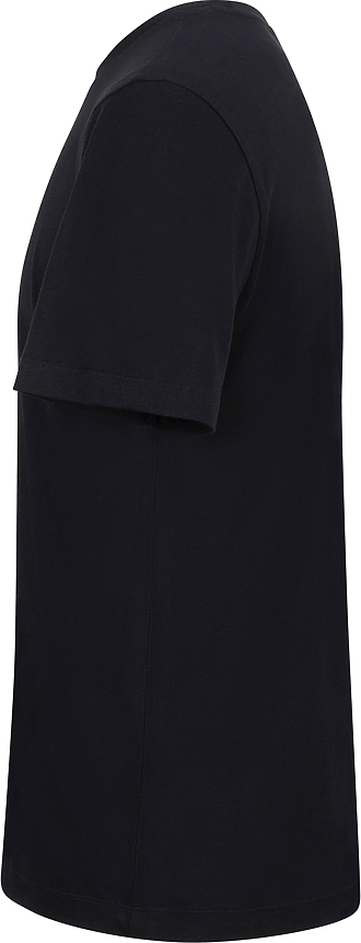 Just Cool Ata001 4.5 Oz Ringspun Tee - Jet Black