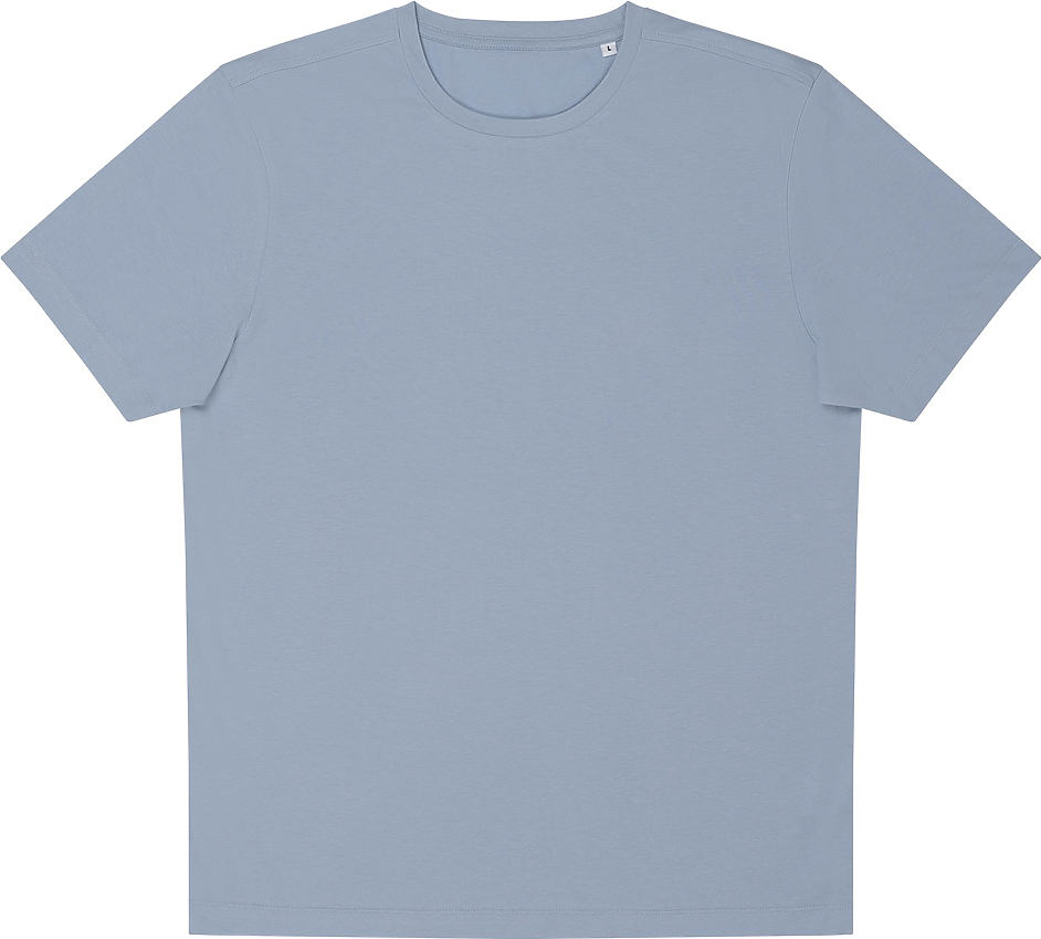 Just Cool Ata001 4.5 Oz Ringspun Tee - Sky Blue