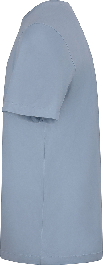 Just Cool Ata001 4.5 Oz Ringspun Tee - Sky Blue