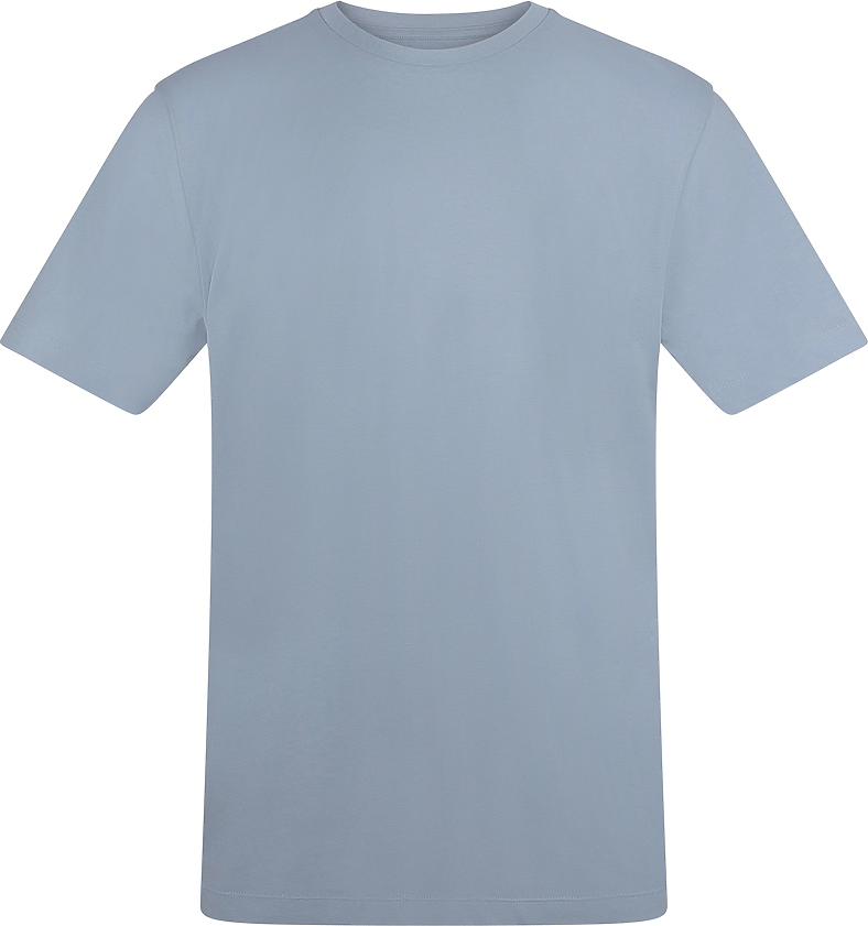 Just Cool Ata001 4.5 Oz Ringspun Tee - Sky Blue