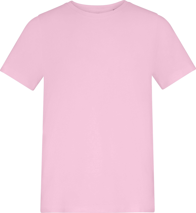 Just Cool Aty001 4.5 Oz Youth Ringspun Tee - Baby Pink
