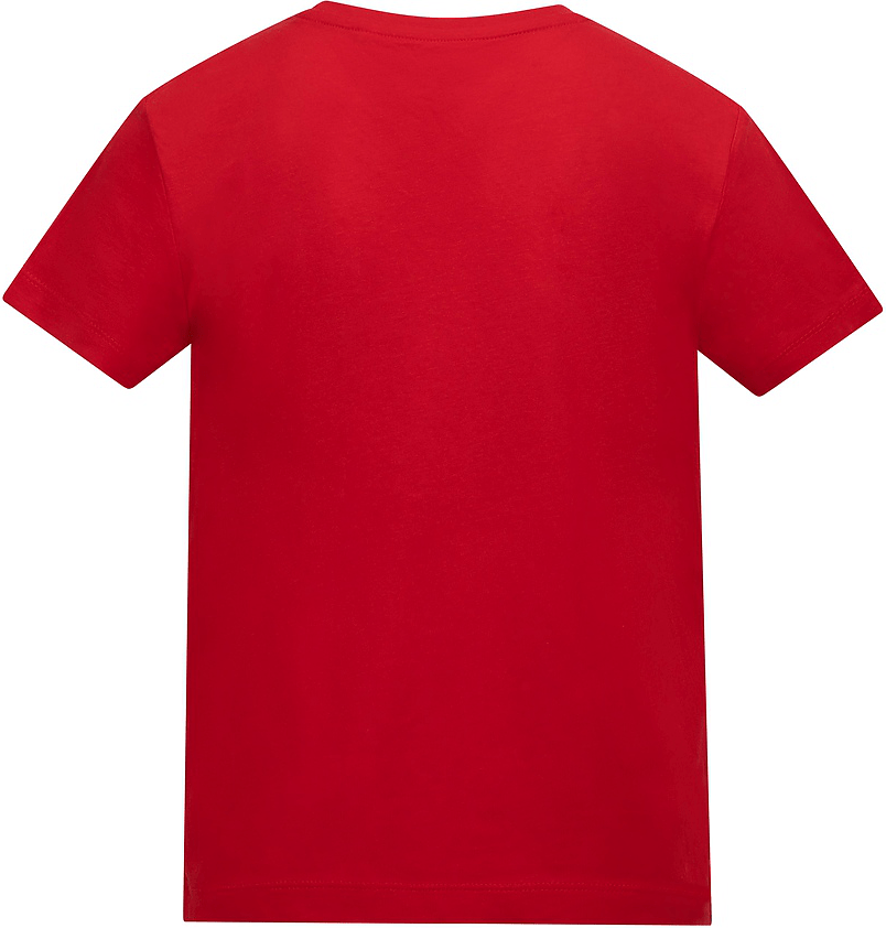 Just Cool Aty001 4.5 Oz Youth Ringspun Tee - Fire Red