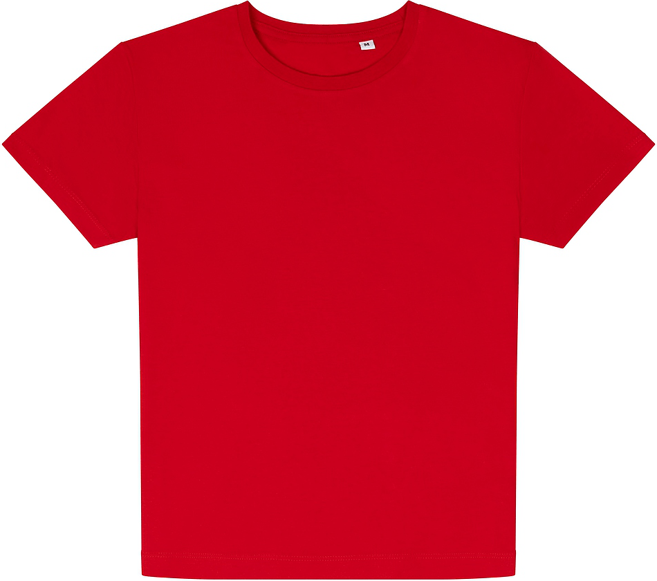 Just Cool Aty001 4.5 Oz Youth Ringspun Tee - Fire Red
