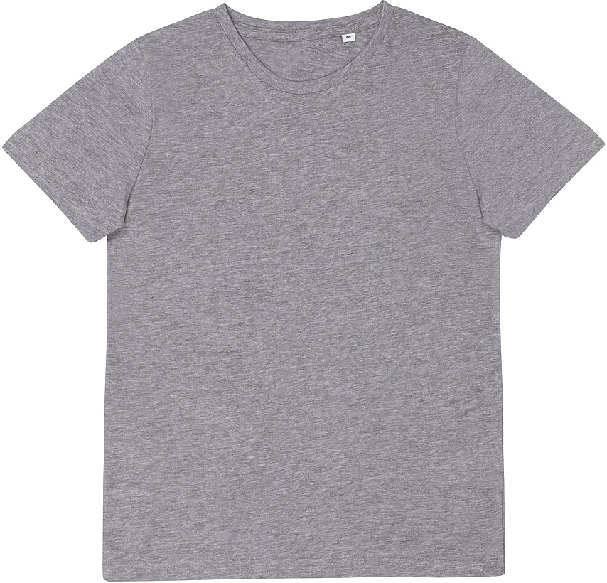 Just Cool Aty001 4.5 Oz Youth Ringspun Tee - Heather Grey