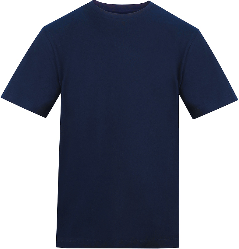 Just Cool Aty001 4.5 Oz Youth Ringspun Tee - Navy
