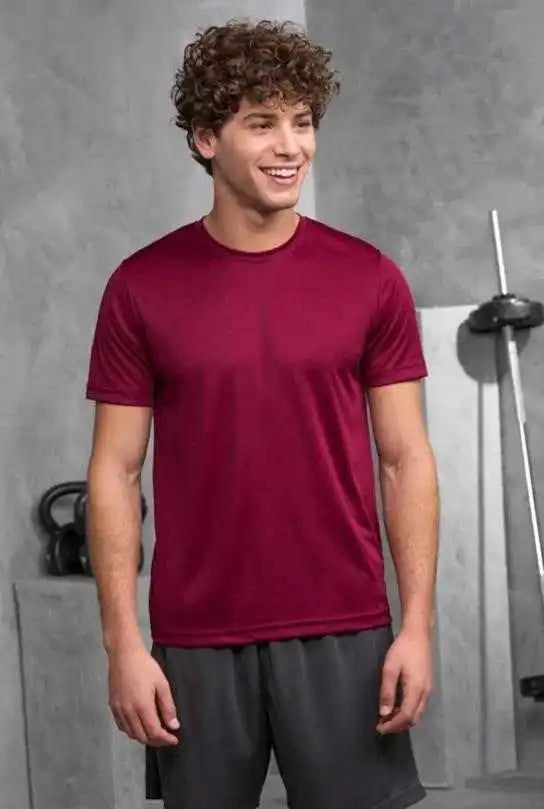 Just Cool Jca001 Tee - Burgundy