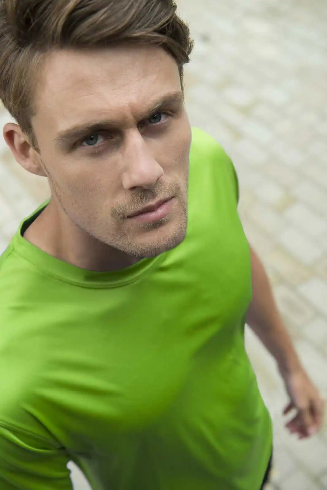 Just Cool Jca001 Tee - Electric Green