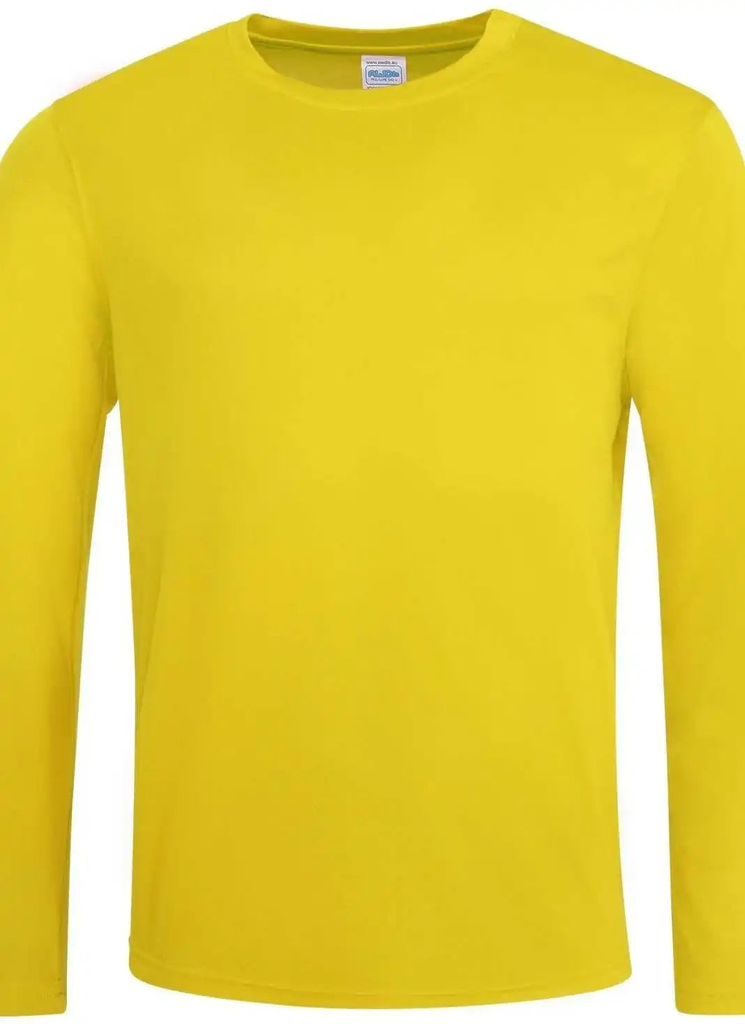 Just Cool Jca002 Long Sleeve Tee - Sun Yellow