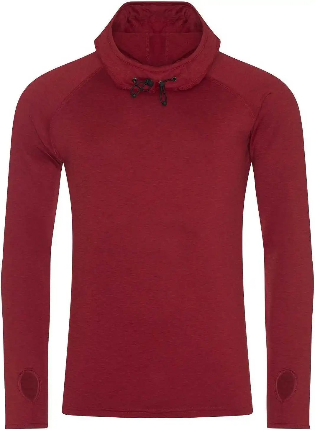 Just Cool Jca038 Ladies Cowl Neck Top - Red Melange