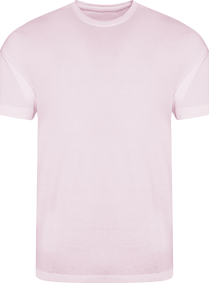 Just Cool Jta001 100% Cotton T-shirt - Baby Pink