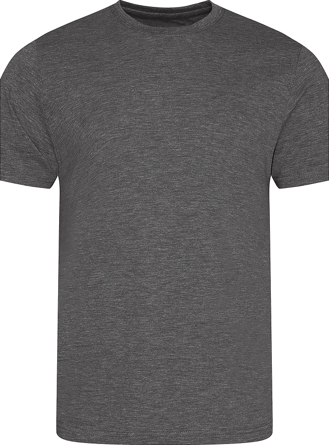 Just Cool Jta001 100% Cotton T-shirt - Charcoal