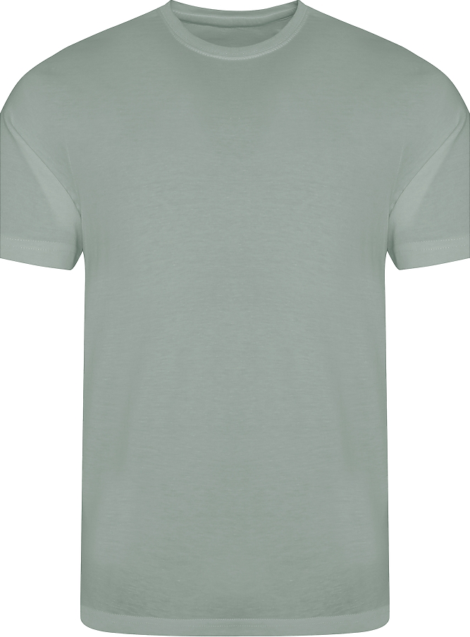 Just Cool Jta001 100% Cotton T-shirt - Dusty Green