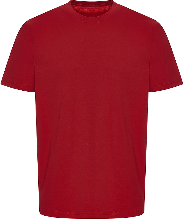 Just Cool Jta001 100% Cotton T-shirt - Fire Red