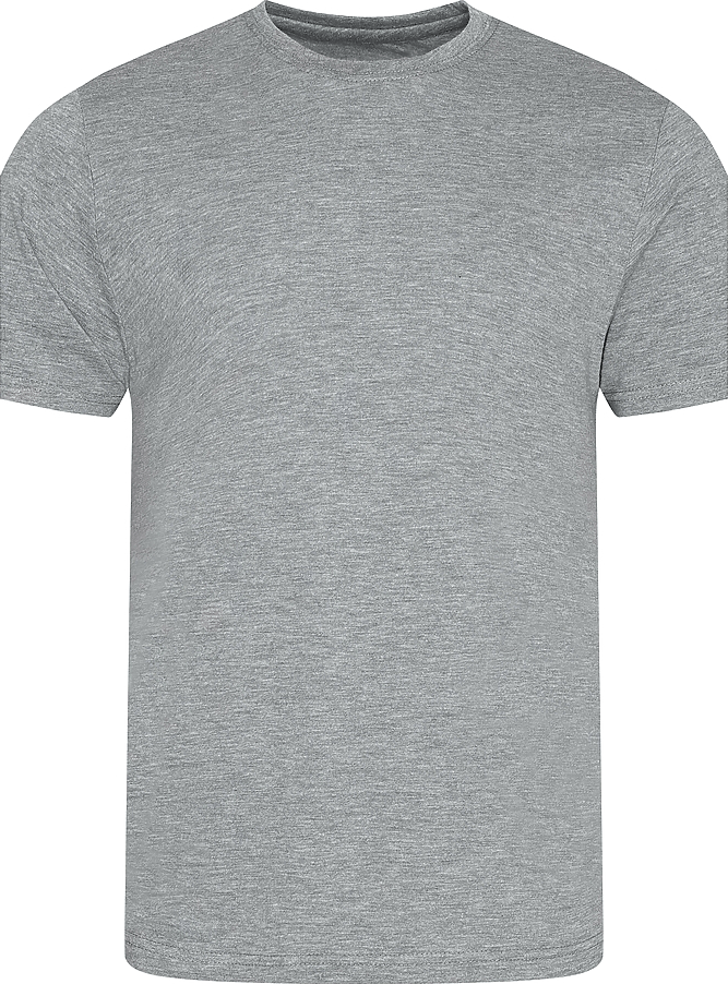 Just Cool Jta001 100% Cotton T-shirt - Heather Grey