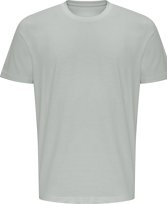 Just Cool Jta001 100% Cotton T-shirt - Moondust Grey