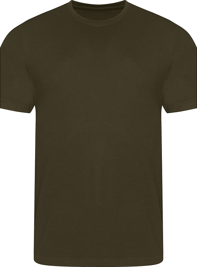 Just Cool Jta001 100% Cotton T-shirt - Olive Green
