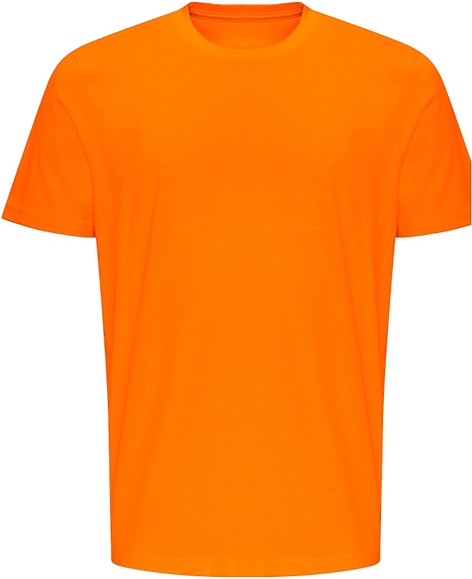 Just Cool Jta001 100% Cotton T-shirt - Orange Crush