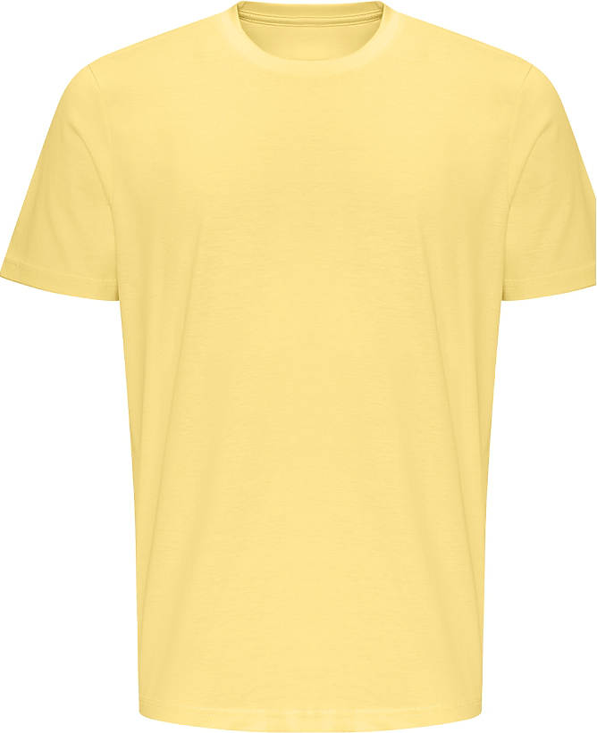 Just Cool Jta001 100% Cotton T-shirt - Sherbet Lemon