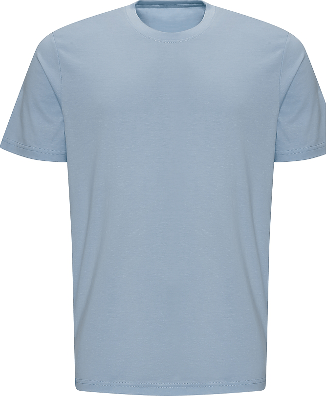 Just Cool Jta001 100% Cotton T-shirt - Sky Blue