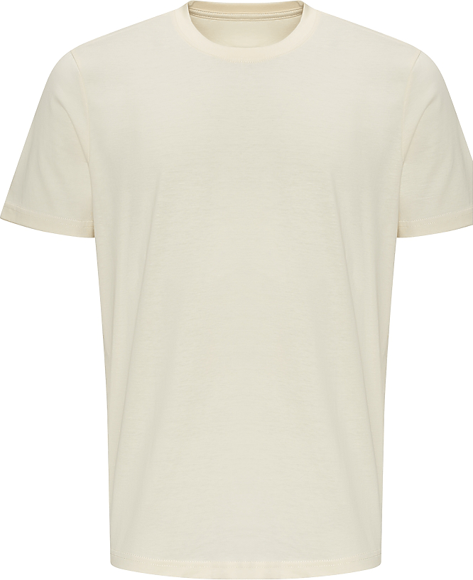 Just Cool Jta001 100% Cotton T-shirt - Vanilla Milkshake