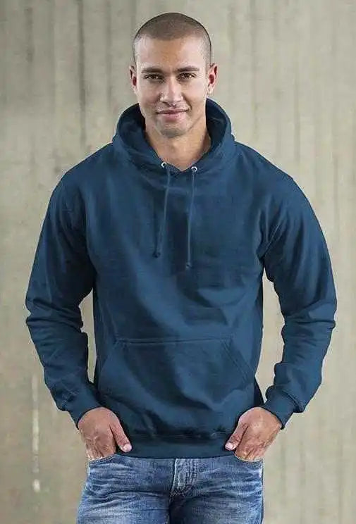 Just Hoods Jha001 College Hoodie - Airforce Blue