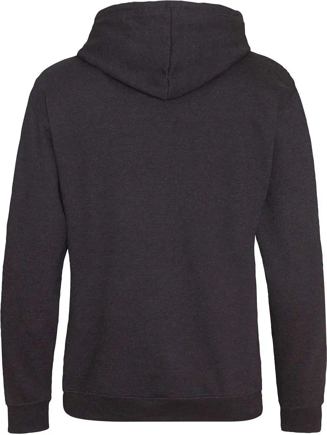 Just Hoods Jha001 College Hoodie - Black Smoke